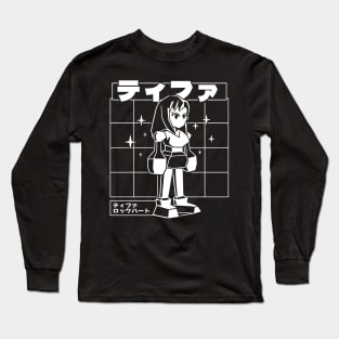 Polygonal Heroine Long Sleeve T-Shirt